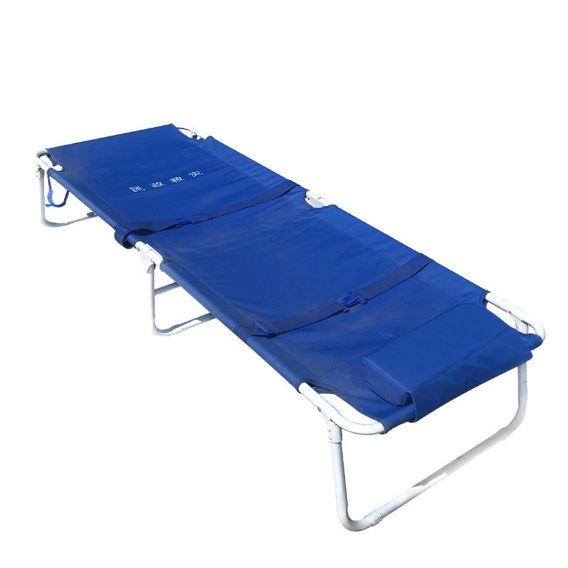 Civil Affairs Emergency Relief Oxford Cloth 80% off Bed Portable Nursing Bed for Outdoor Camping