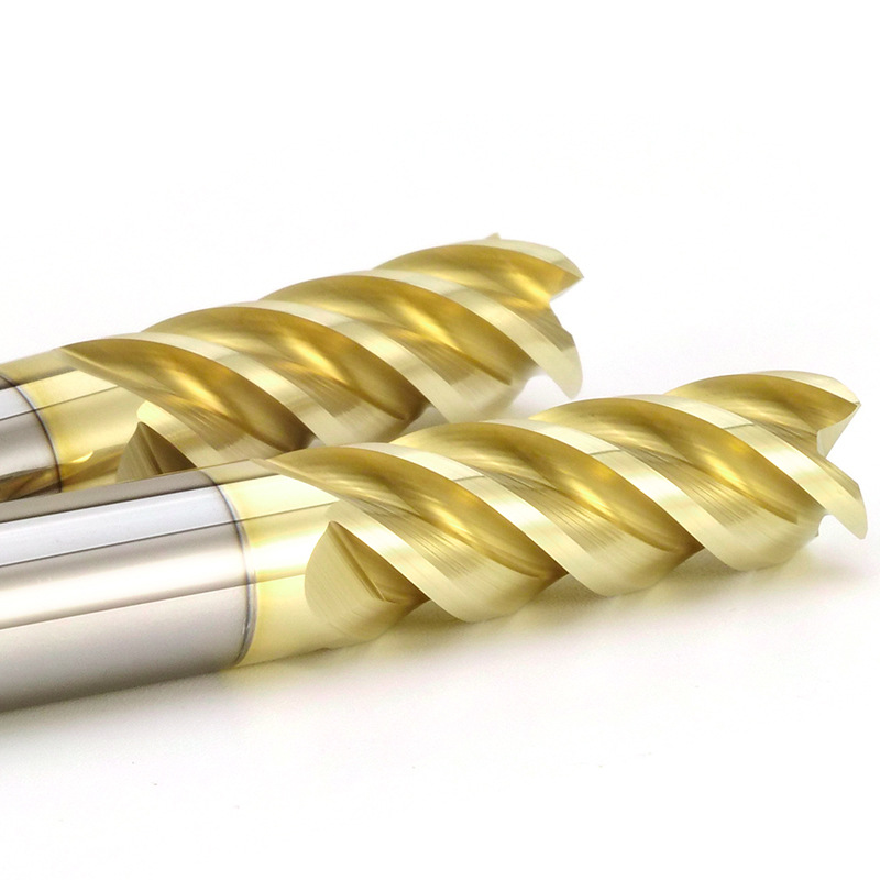 68 degree 4-blade new stainless steel special tungsten steel milling cutter high-end platinum carbide milling cutter CNC CNC cutter