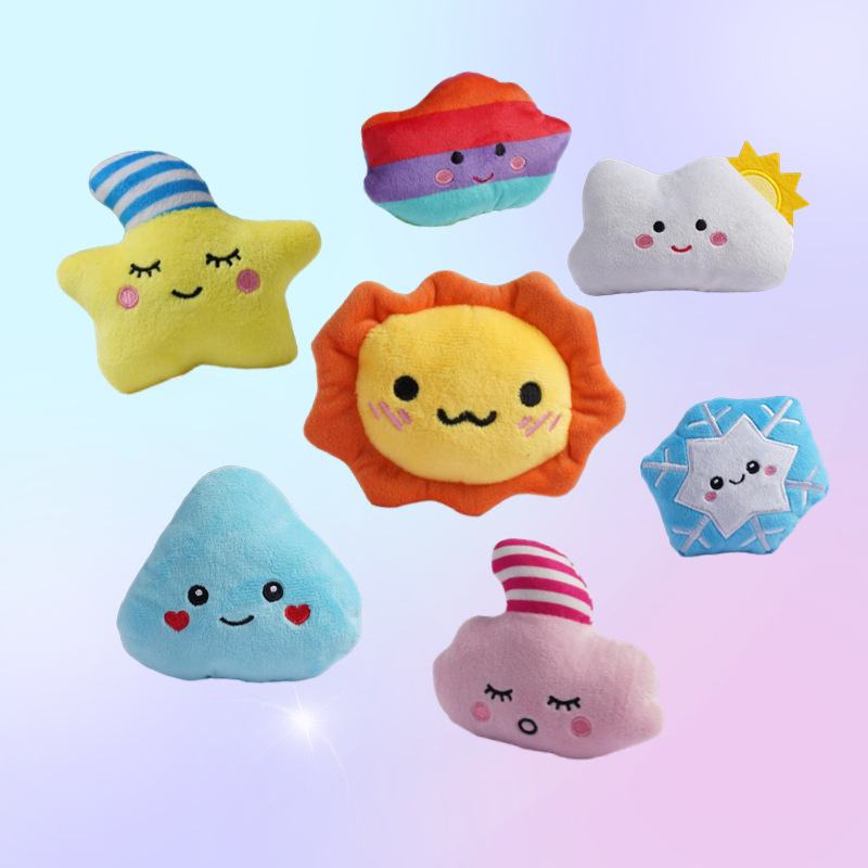 Amazon Pet Vocal Dog Molar Bite Resistant Toy Cat Dog Toy Plush Vocal Interactive Toy