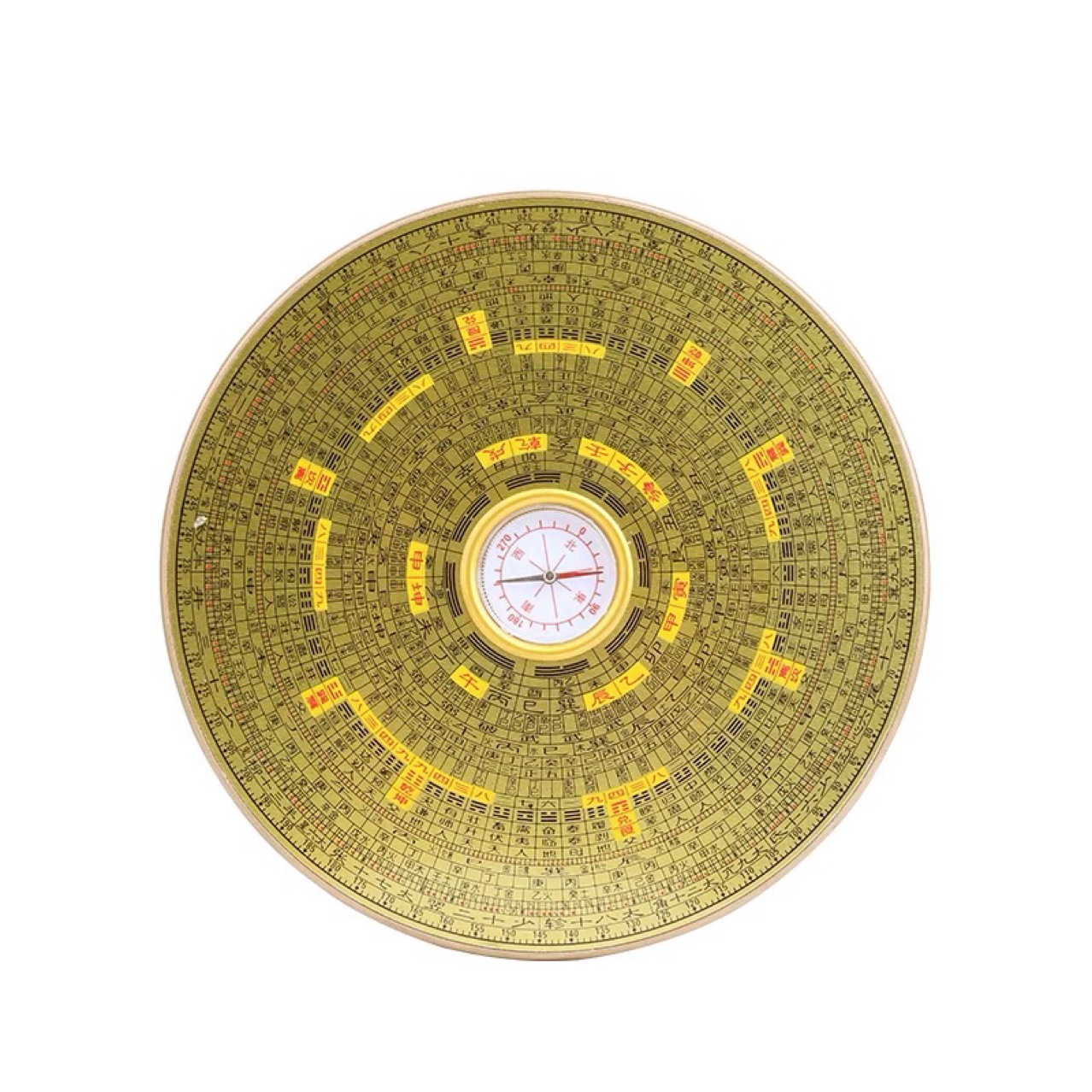 Manufacturer Wholesale Feng Shui Compass, Comprehensive Compass, Compass Instrument, Large and Small Imitation Copper Feng Shui Ornaments