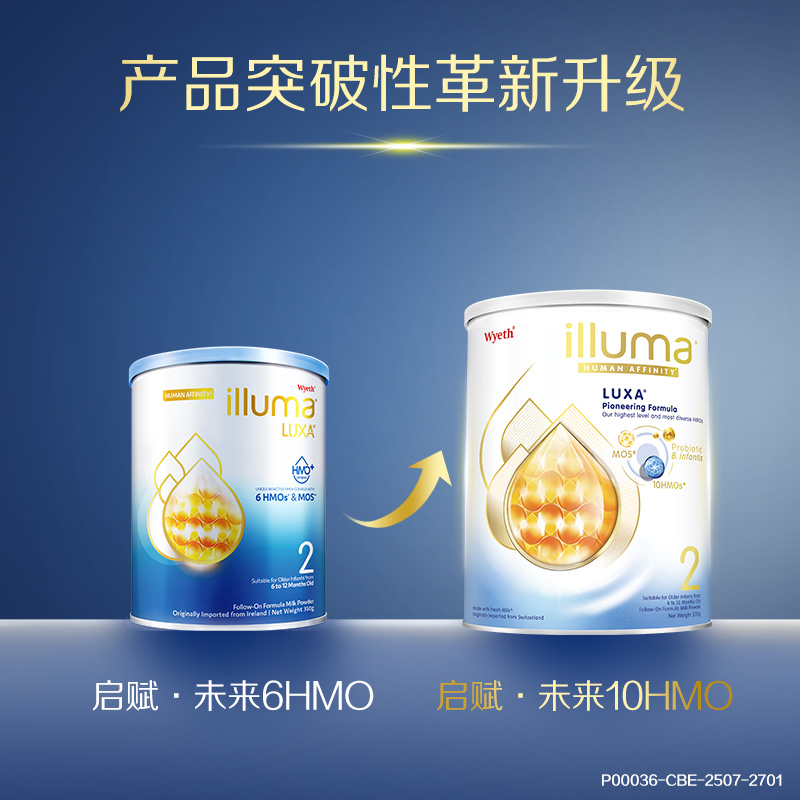Hong Kong Version of Qifu Future Illuma 10Hmo1 Section 2 Section 3 Section 4 Infant Formula Milk Powder 800g