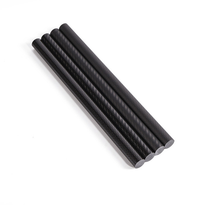Carbon fiber rod mechanical equipment reinforcement Rod light anti-wear carbon aircraft model anti-oxidation high strength epoxy carbon fiber rod
