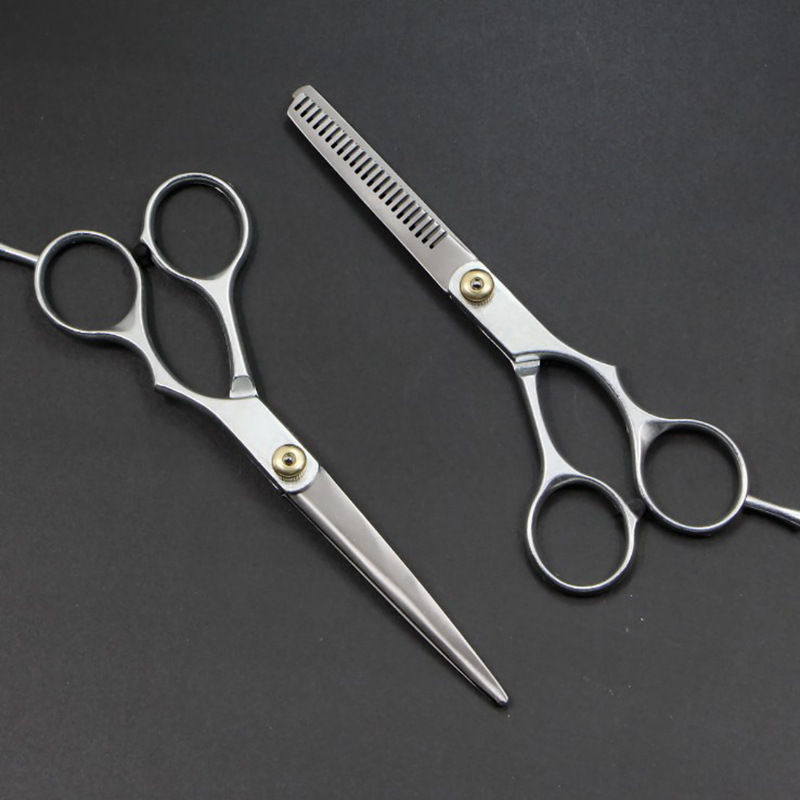Single Price Barber Scissors Hairdressing and Cutting Scissors Combination Set Broken Hair Cutters Thinning Tooth Cutters Bump Cutters