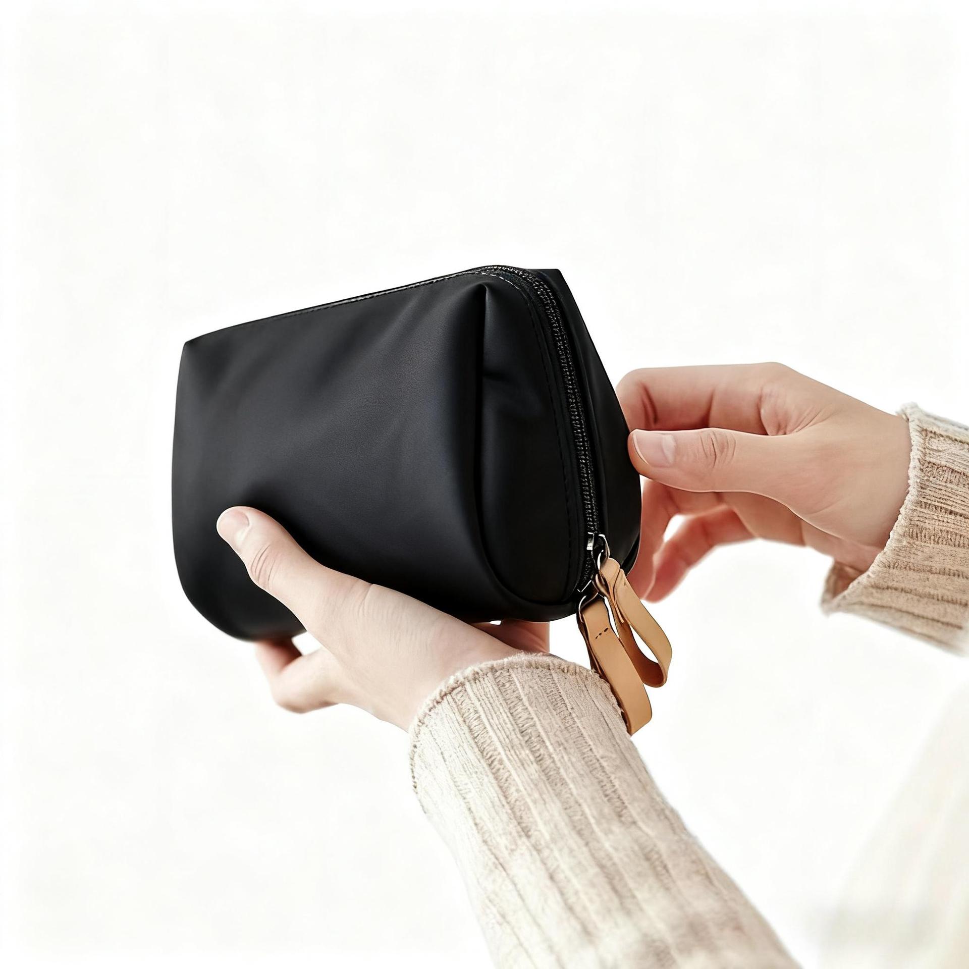 Косметичка складная, портативная, женская дорожная сумка для макияжа, ручная сумка для губной помады, туалетная сумка, маленькая монетница