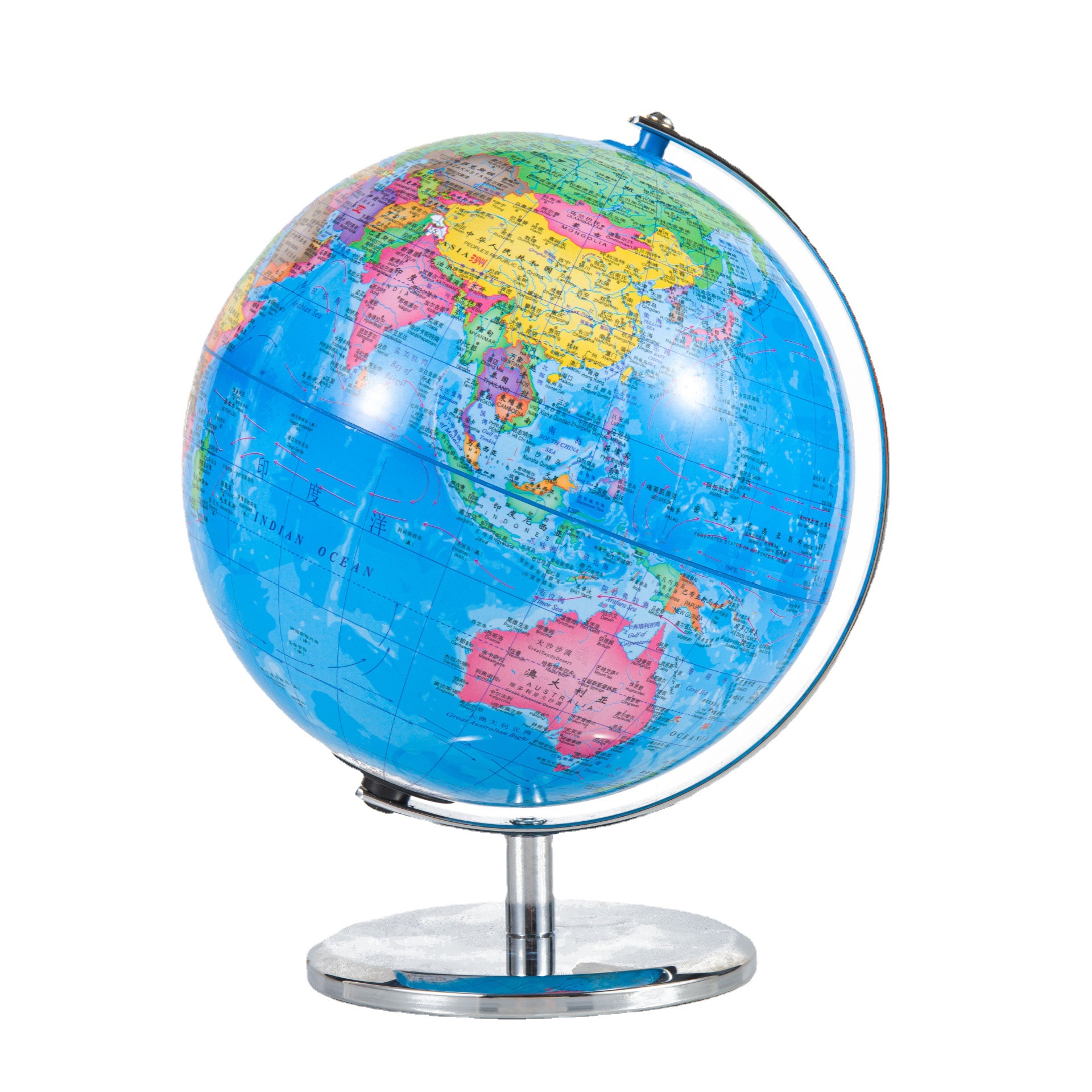 Ar Globe Wholesale Kidsren's Smart Luminous World Map Decoration Accessible Luxury Ornaments Fun Teaching Globe