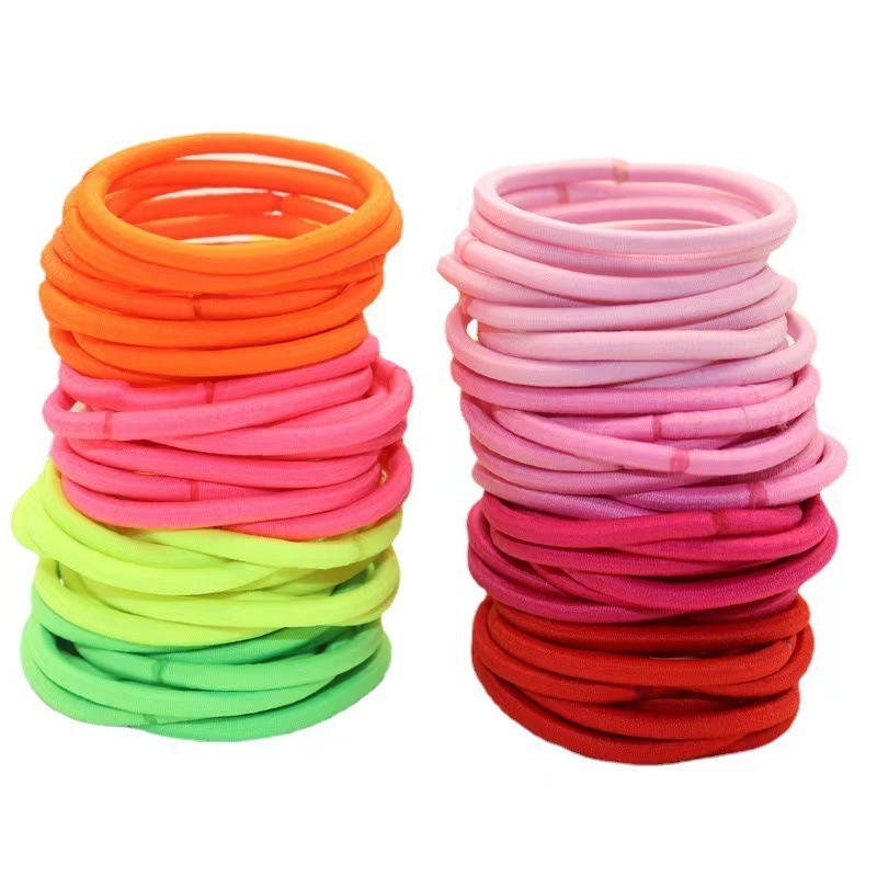 Hair Band Headband Imported High Elastic Rubber Band Women's Hair Ponytail Sports Hair Rope Internet Celebrant Adult Headwear Accessories