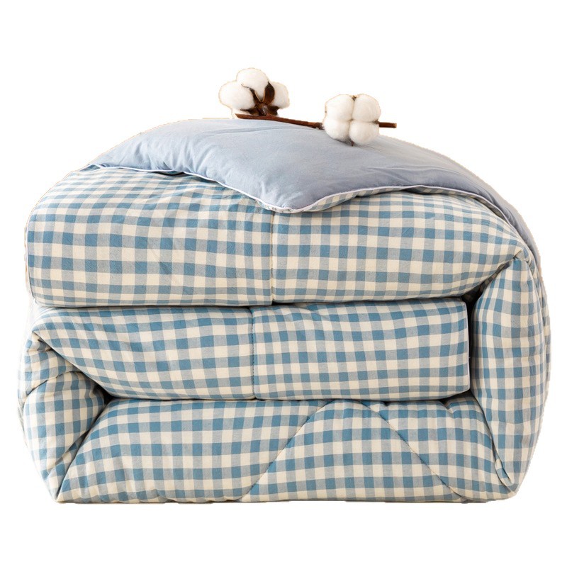 Lightning Warehouse Mattress and Quilt Core Complete Set for Student Dormitory Single Six-Piece Set All-Season Bedding for College Students