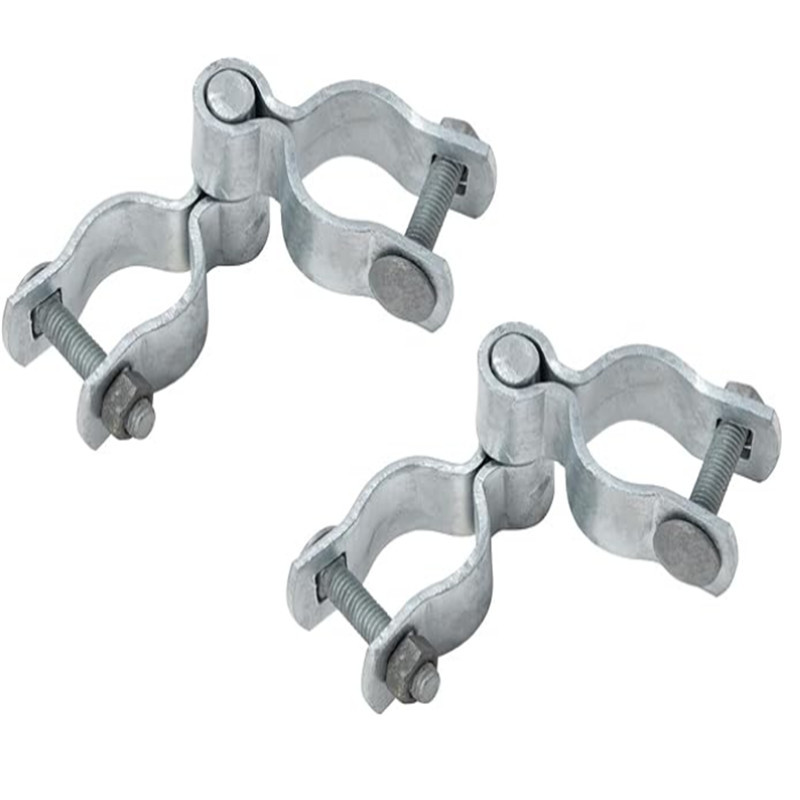 Hot-Dip Galvanized Chain Link Fence Gate Hinge Male and Female Hinge Chain Link Fence Guardrail Accessories Factory Wholesale