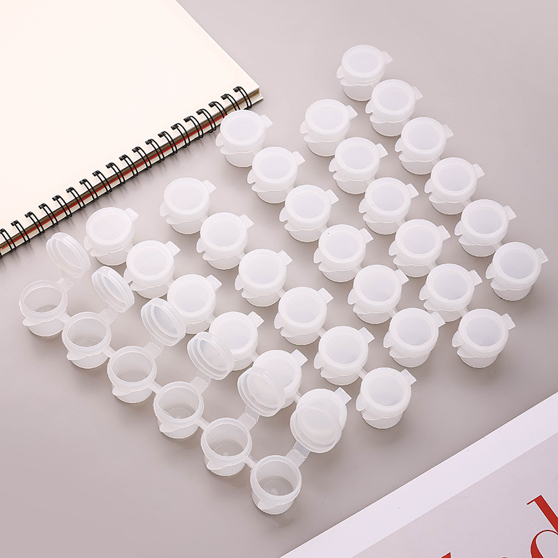 2Ml3Ml5Ml6 Consecutive 8 Consecutive Gypsum Painted Empty Box Repackaged Acrylic Paint Small Box Strip Pigment Filling