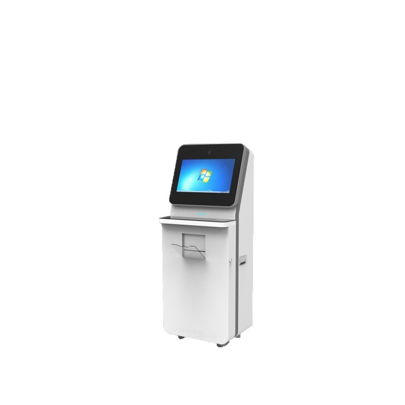 Factory Direct Sale of High-Quality Products: Touch Screen Self-Service Terminal Machine Receipt Printing Kiosk with I-Card Recognition