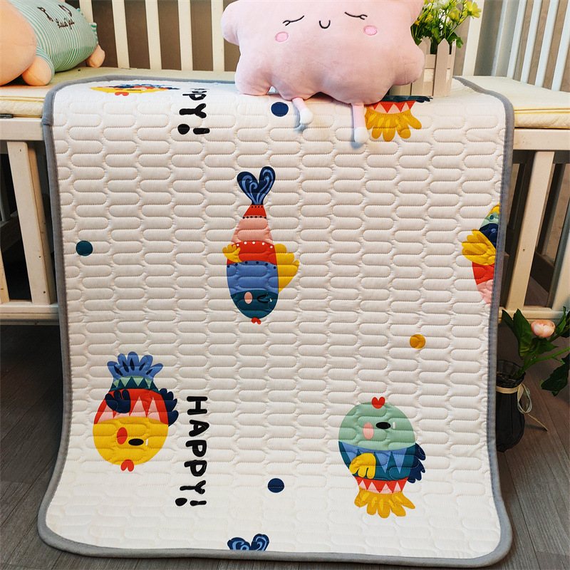 [Total Cotton Waterproof fleece-lined] Baby Diaphragm Pad Aunt Pad Double-sided Adult Menstrual Mat Leak-proof during the physiological period