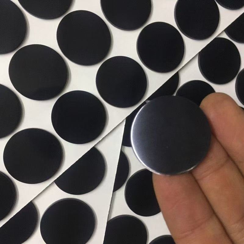 Silicone Anti-Slip Foot Pads with Adhesive Backing, Shock-Absorbing and Anti-Collision Table and Chair Self-Adhesive Rubber Gasket Mesh Round Heterosexual Die-Cutting Customization