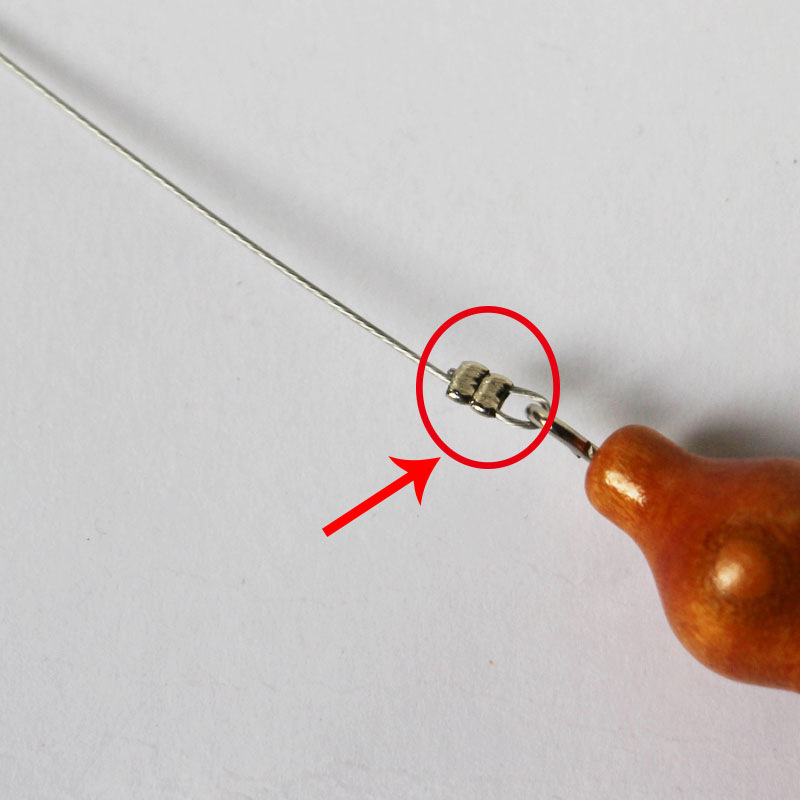 2/2.5/3mm Bead Curtain Positioning Bead Alloy Buckle DIY Handmade Bead Positioning Buckle Positioning Bead Fixed Positioning Device