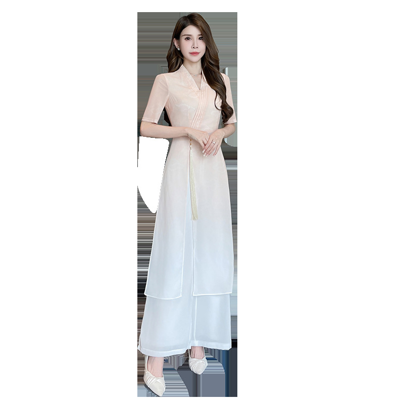 2025 New Beautician Ear Picker Uniform Health Club Technician Work Clothes Suit Women's Pedicure Work Clothes 1528