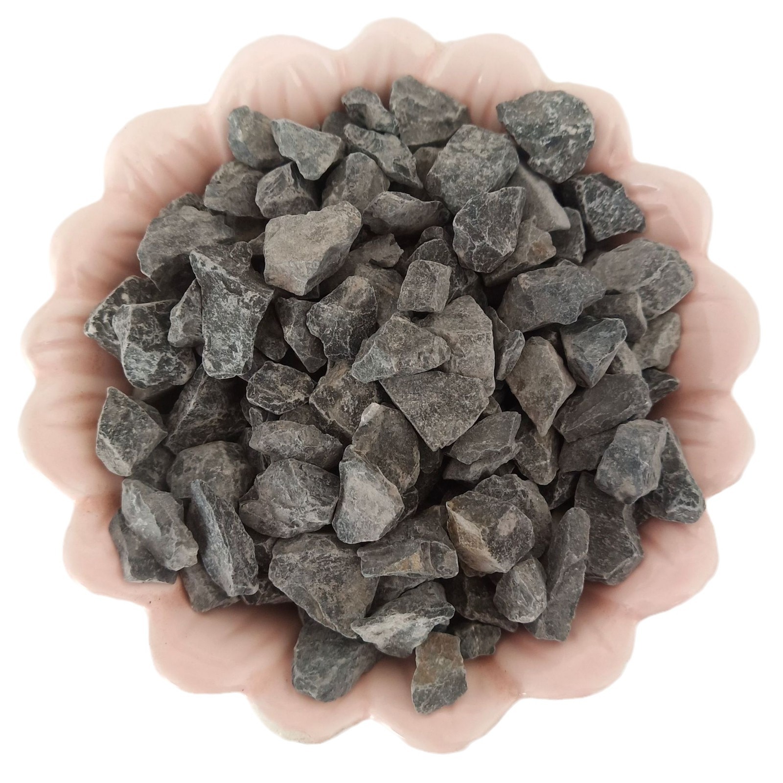 Manufacturers Supply Black Gravel in Stock for Landscaping, Black Stone for Permeable Pavement, and Black Gravel for Use in Black Gravel Roads