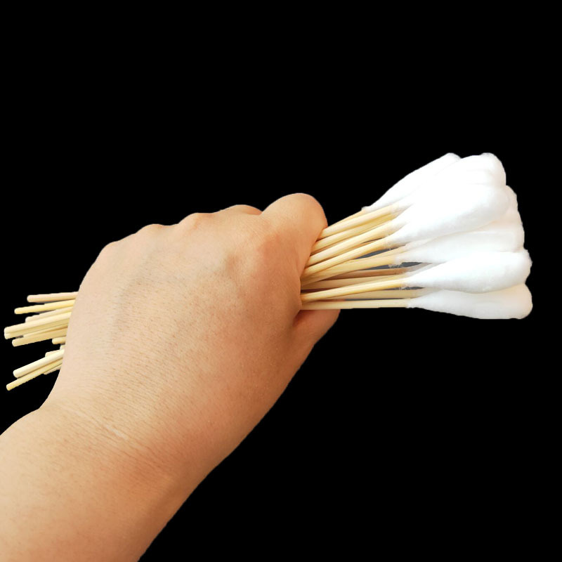Cotton blossoming medical sterile large cotton swab big head disposable sterile large medical 20cm medical long rod cotton swab