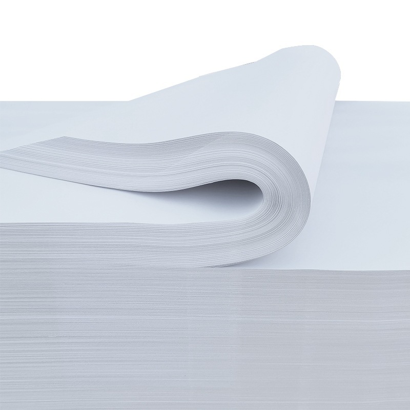 Black Single-Layer White Kraft Paper 30g Spacer Paper, Good Support, High-End Gift Packaging, White, High-Class Feel, A-Grade