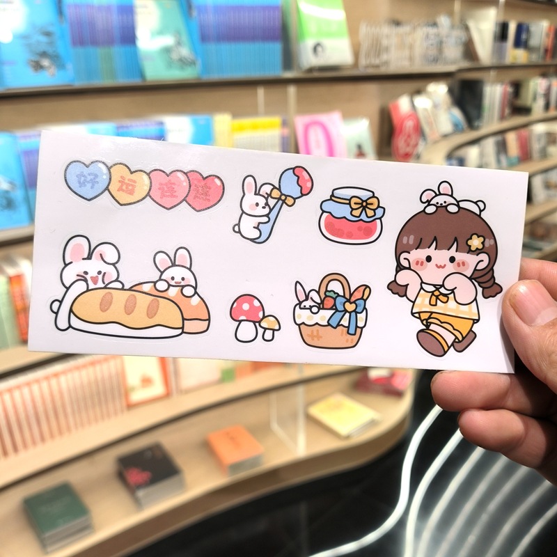 Big belly cup water Cup stickers diy Journal stickers insulation Cup stickers pcv waterproof transparent Journal stickers