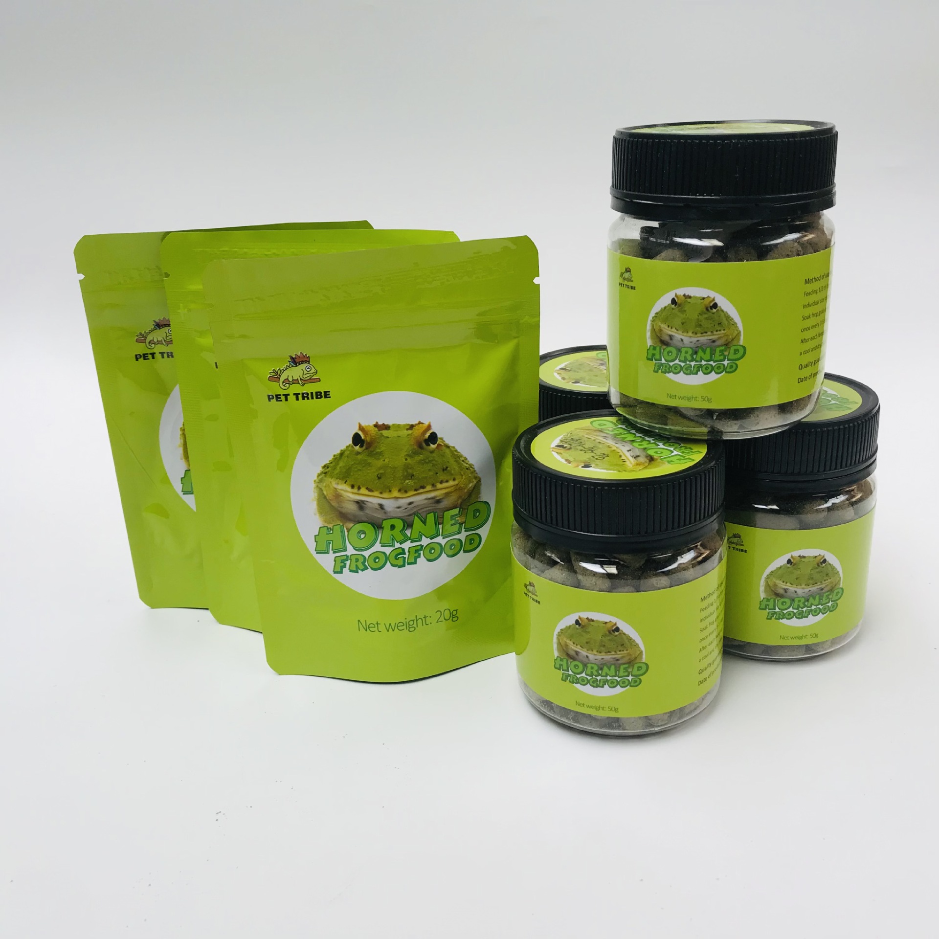 Horned Frog Food Pet Tribe Bagged 20g Frog Food Golden Horned Frog Overlord Horned Frog South American Horned Frog Snacks