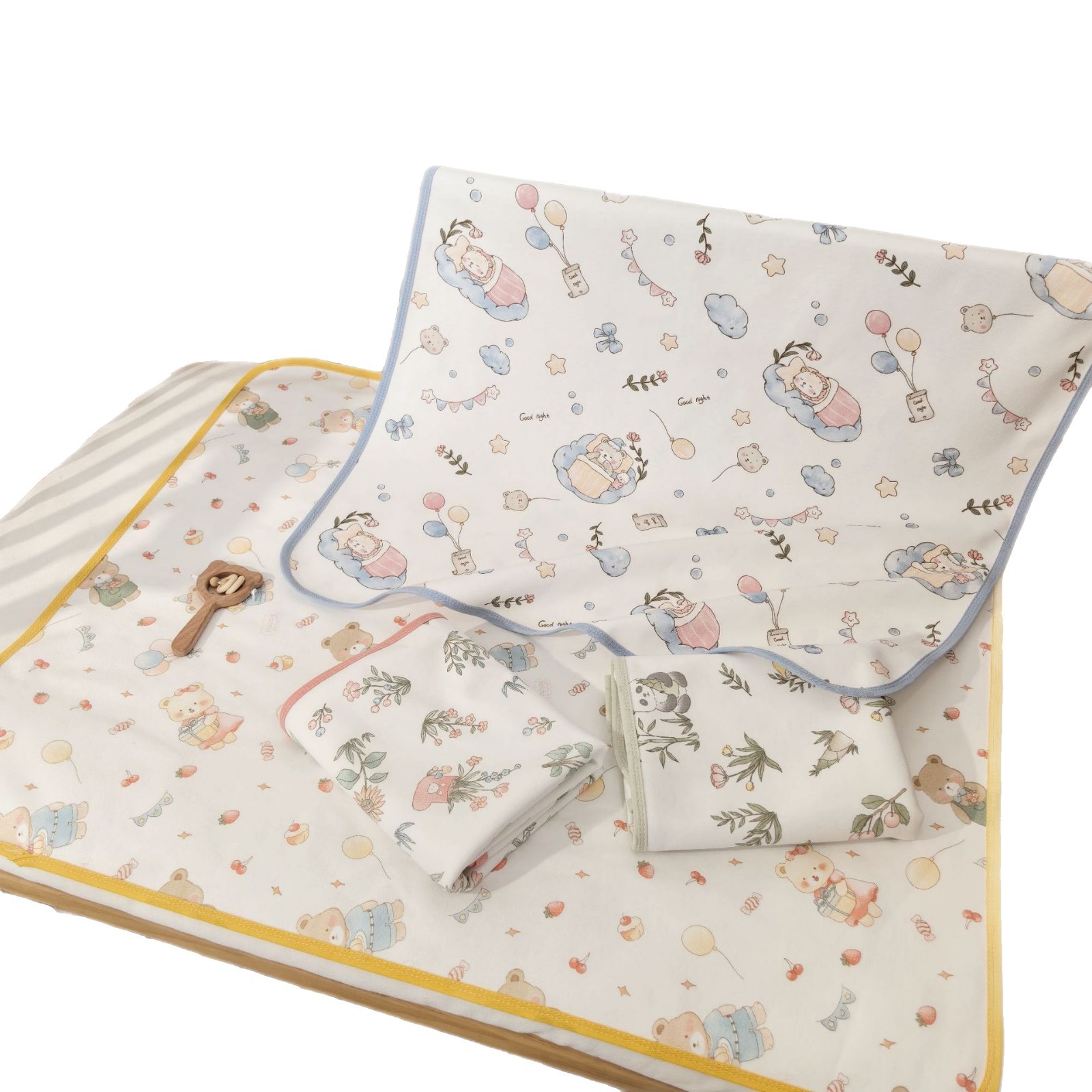 Baby Diaper Pad Soft Waterproof Washable Aunt Menstrual Period Mattress Kidsren's Breathable Surface Pure Cotton Diaper Pad