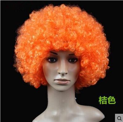 Explosive Head Wig Masquerade Dress Up Fans Funny Funny Clown Color Wig