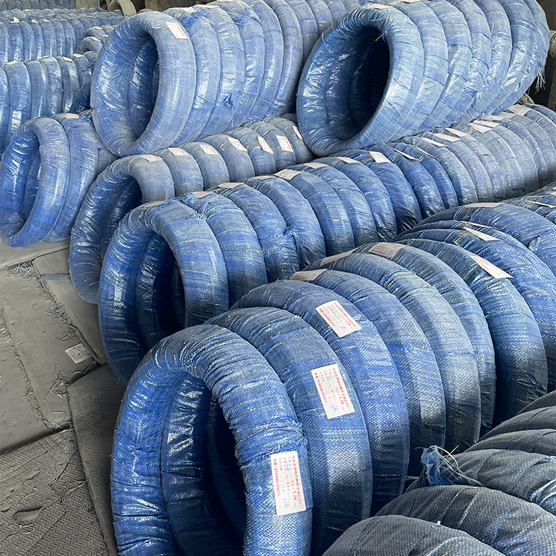 Q195 Low-Carbon Steel Wire for Agricultural Greenhouses, Cold-Rolled Steel Wire, Coil Wire, In-Stock, Direct Supply, Cold-Rolled Steel Wire