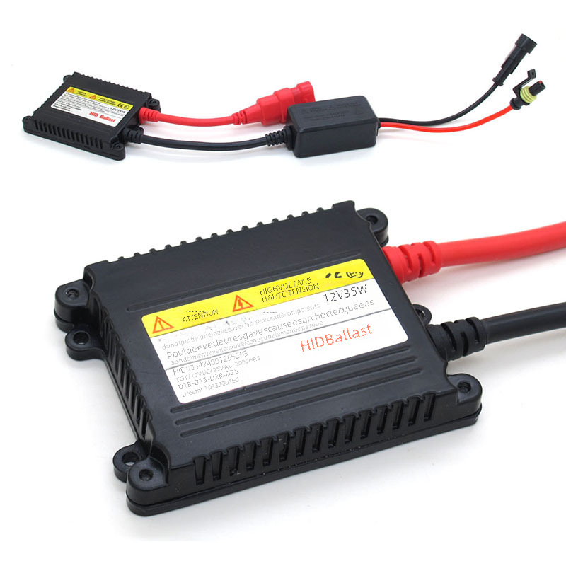Factory wholesale car modification xenon lamp universal hid ballast 35W thin DC ballast cross-border hot sale