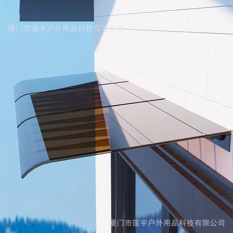 Pc Invisible Canopy Without Bracket Polycarbonate Awning Eaves Balcony Window Distribution Box Plug Rainproof Baffle