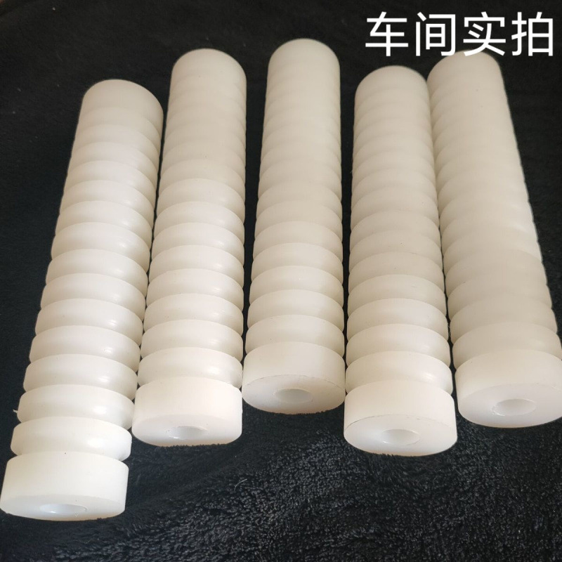 Nylon Rod Conveying Hollow Nylon Spool Slitting Plastic Granulator Slitting Sink Granulator Nylon Roller Granulation