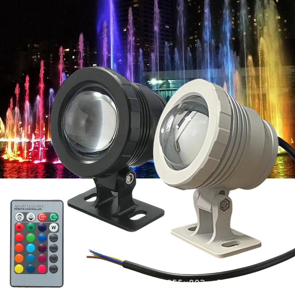 Лучший продаваемый подводный светильник 5W 10W RGB с дистанционным управлением для парка и площади
