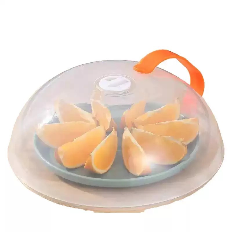 Microwave Oven Heating Cover, Heating Splash-Proof Cover, High Temperature and Oil-Proof Cover, Hot Meal Cover, Food-Grade Plastic, Transparent and Visible