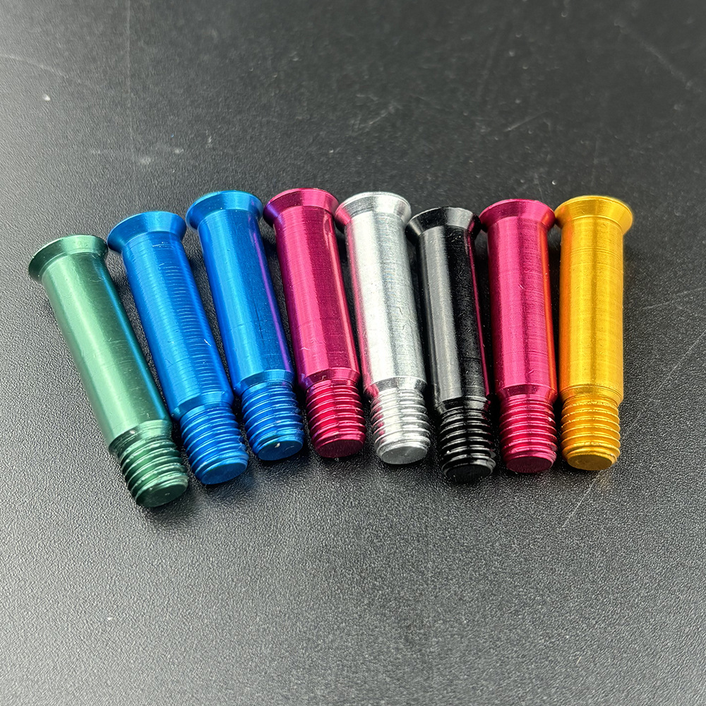 Колеса для коньков, цветные, алюминиевый гвоздь, универсальный держатель для ножей, фиксирующий винт, заклепка, плоские туфли, шесть цветов, 34мм