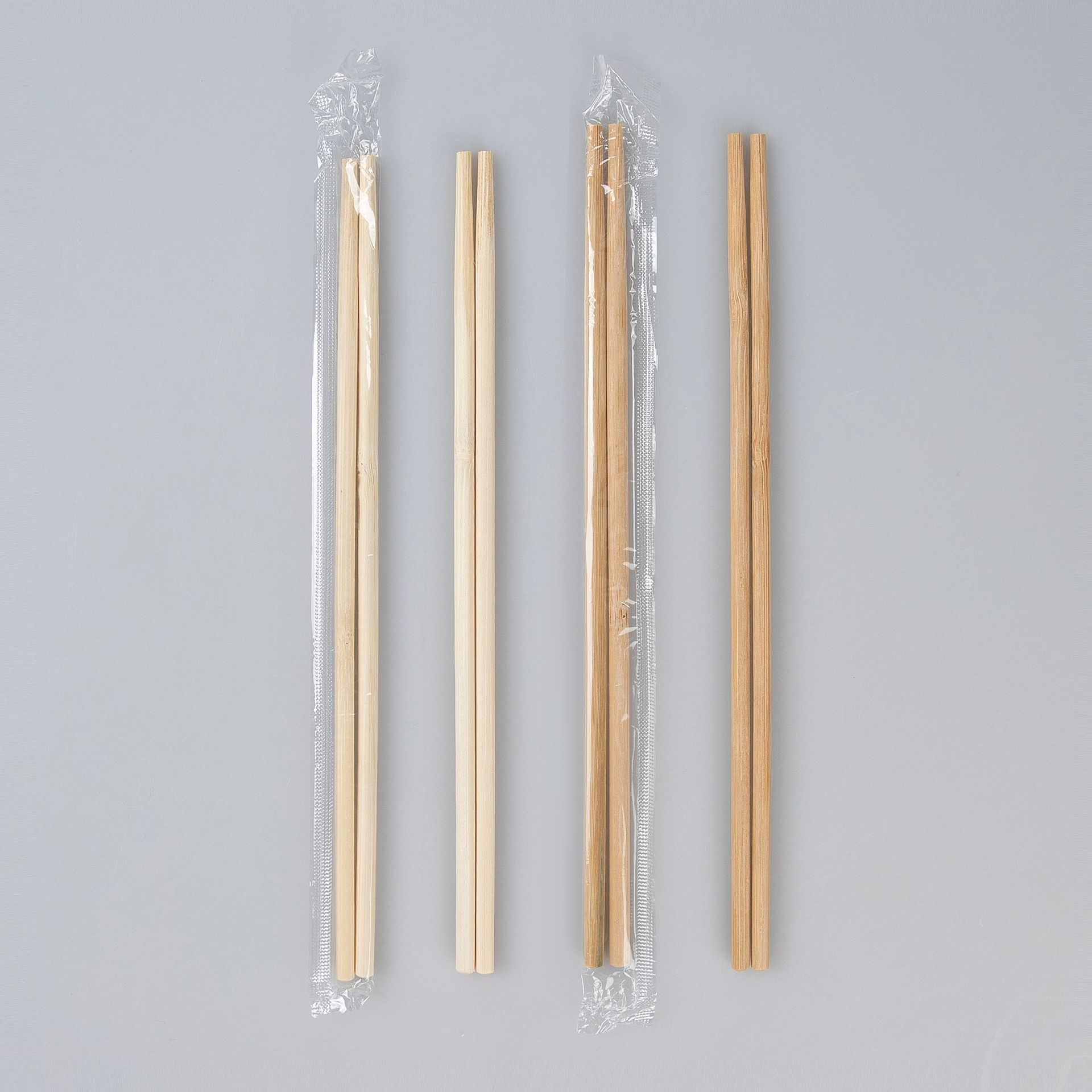 Individually Packaged Disposable Chopsticks, One Pack for Commercial Catering, Convenient Takeout, Hygienic Carbonized Chopsticks, Natural Color Square Chopsticks, Whole Bag