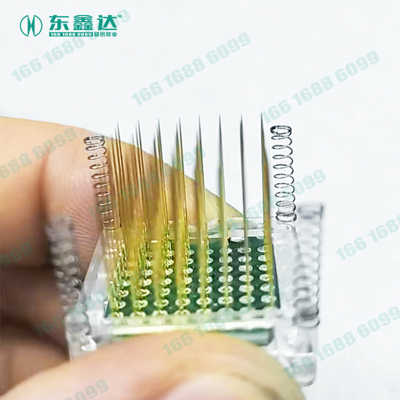 Direct Selling Stainless Steel Gold-Plated Insulated Beauty Water-Light Microneedle Rolling Needle Hair Transplant Needle Fine Tip Short Needle Radio Frequency Gold Needle