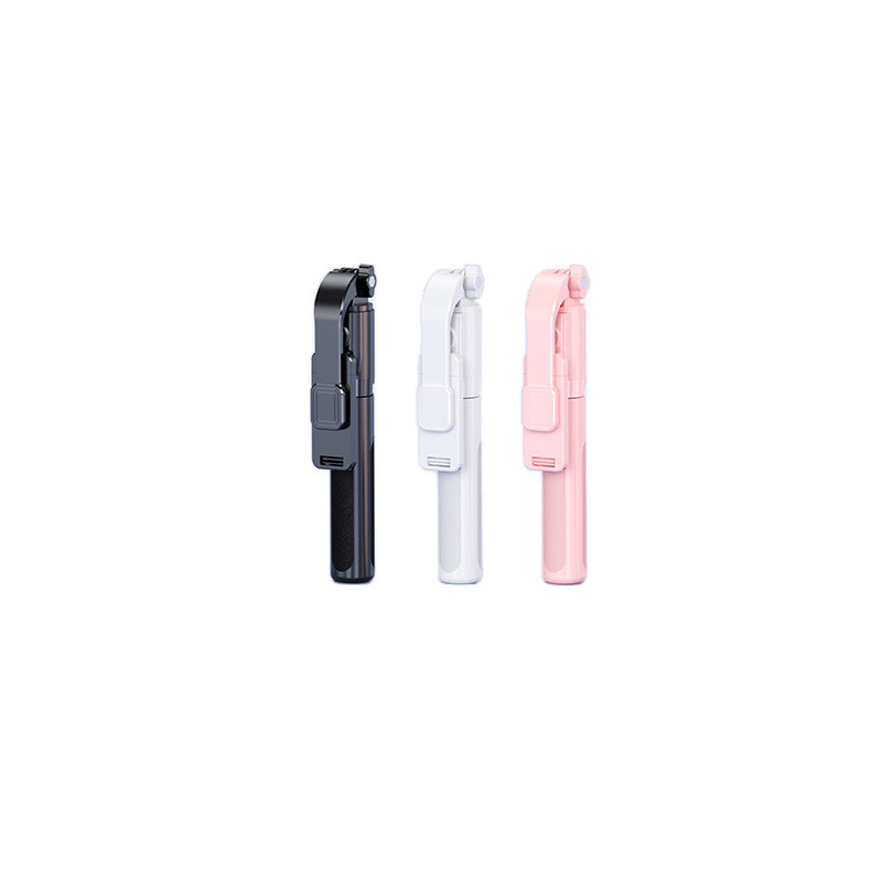 Integrated Bluetooth Mobile Phone Selfie Stick, Travel Portable and Stable Stand [Including Factory Information]