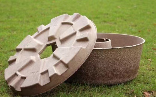 Chongqing Huanlu Pulp Molded Planting Pots for Acidic Soil and Desert Areas for Tree Planting Are Waterproof, Biodegradable and Environmentally Friendly