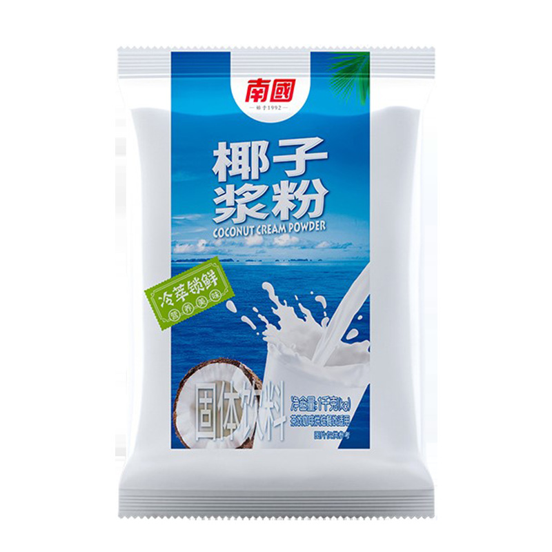 Hainan Specialty Southern Coconut Powder Food 1kg Commercial Beverage Instant Coconut Milk Coconut Milk Powder Coconut Juice Baking Ingredients