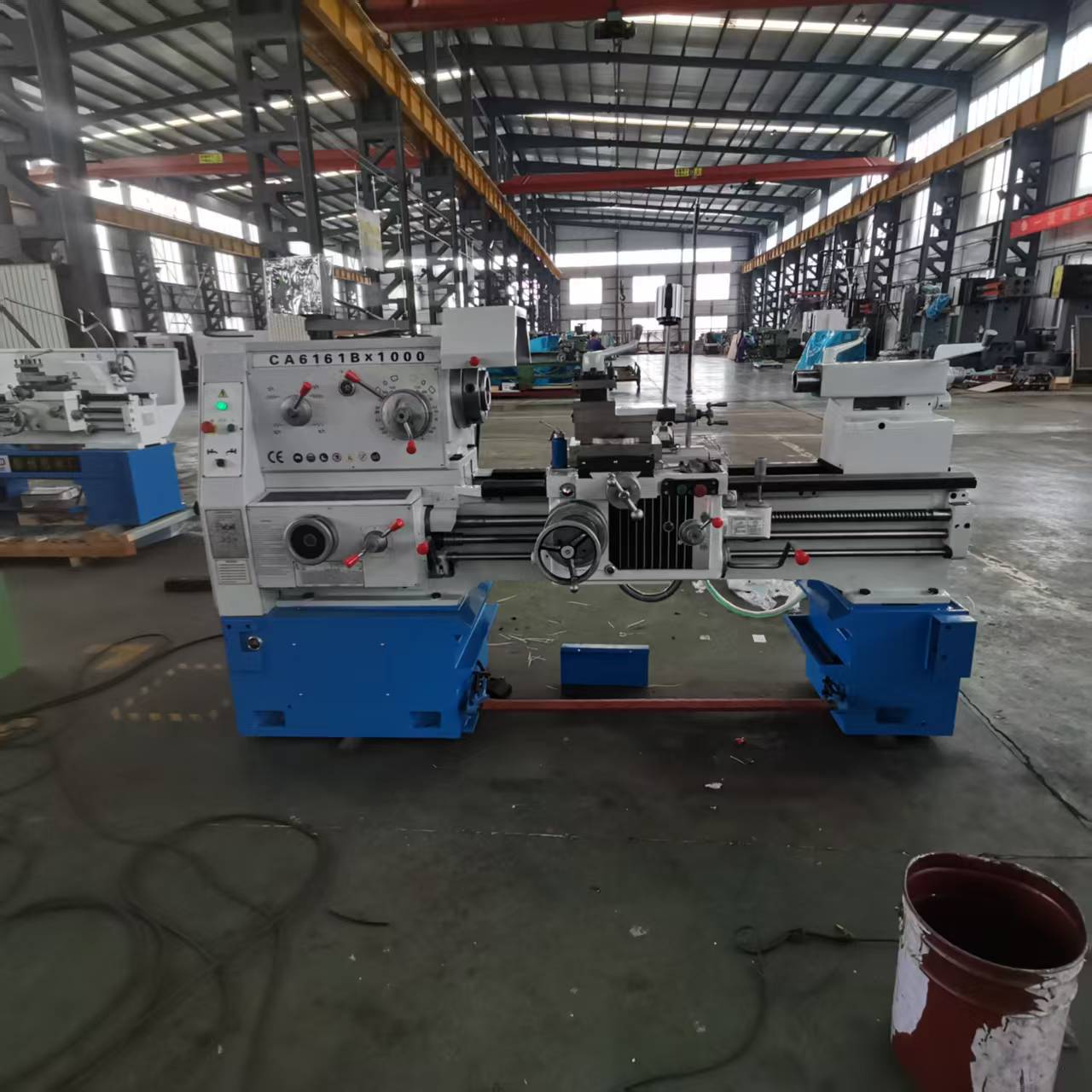 Horizontal Ordinary Lathe Ca6140*750/1000 Large Aperture Lathe Powerful Cutting Lianyun Machine Manual New