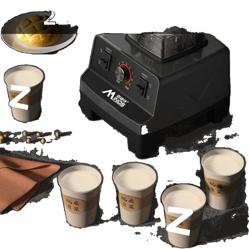 American Wall-Breaking Machine, Commercial Smoothie Machine, Powerful Juicer, High-Power Juice Milk Tea Shop Crushed Ice Stirrer [Manufacturer]