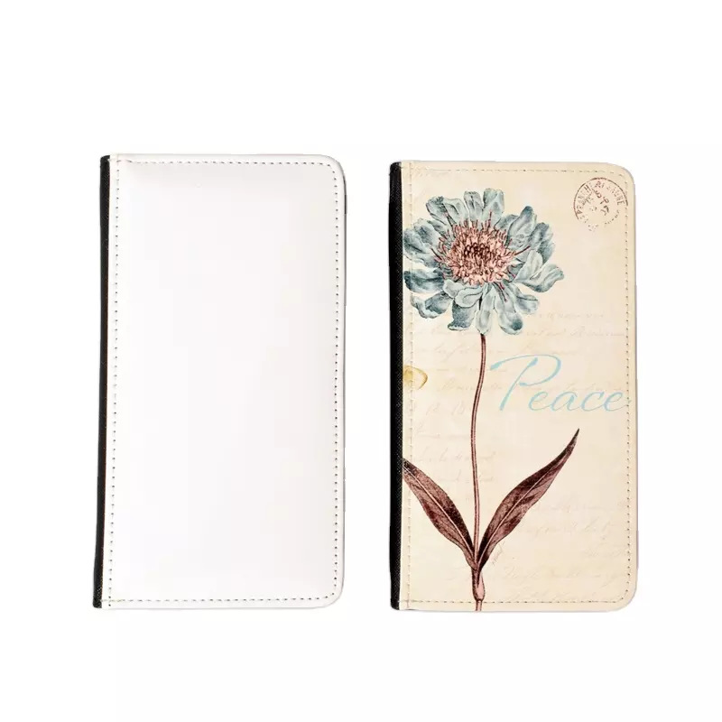 Cross-border hot transfer printing PU leather blank note book sublimation PU rectangular note book DIY printing