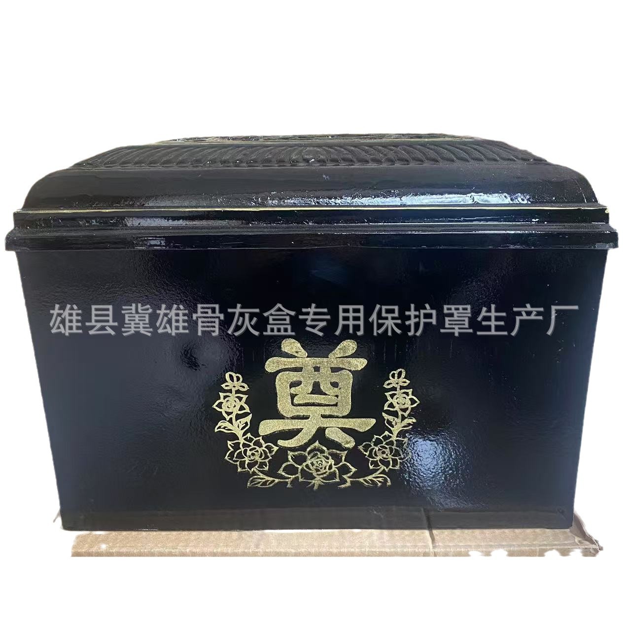 Exquisite Dragon and Phoenix Casket, Special Protective Cover for Urn, Moisture-Proof Box, Resin Casket, Funeral Supplies, Cemetery Casket