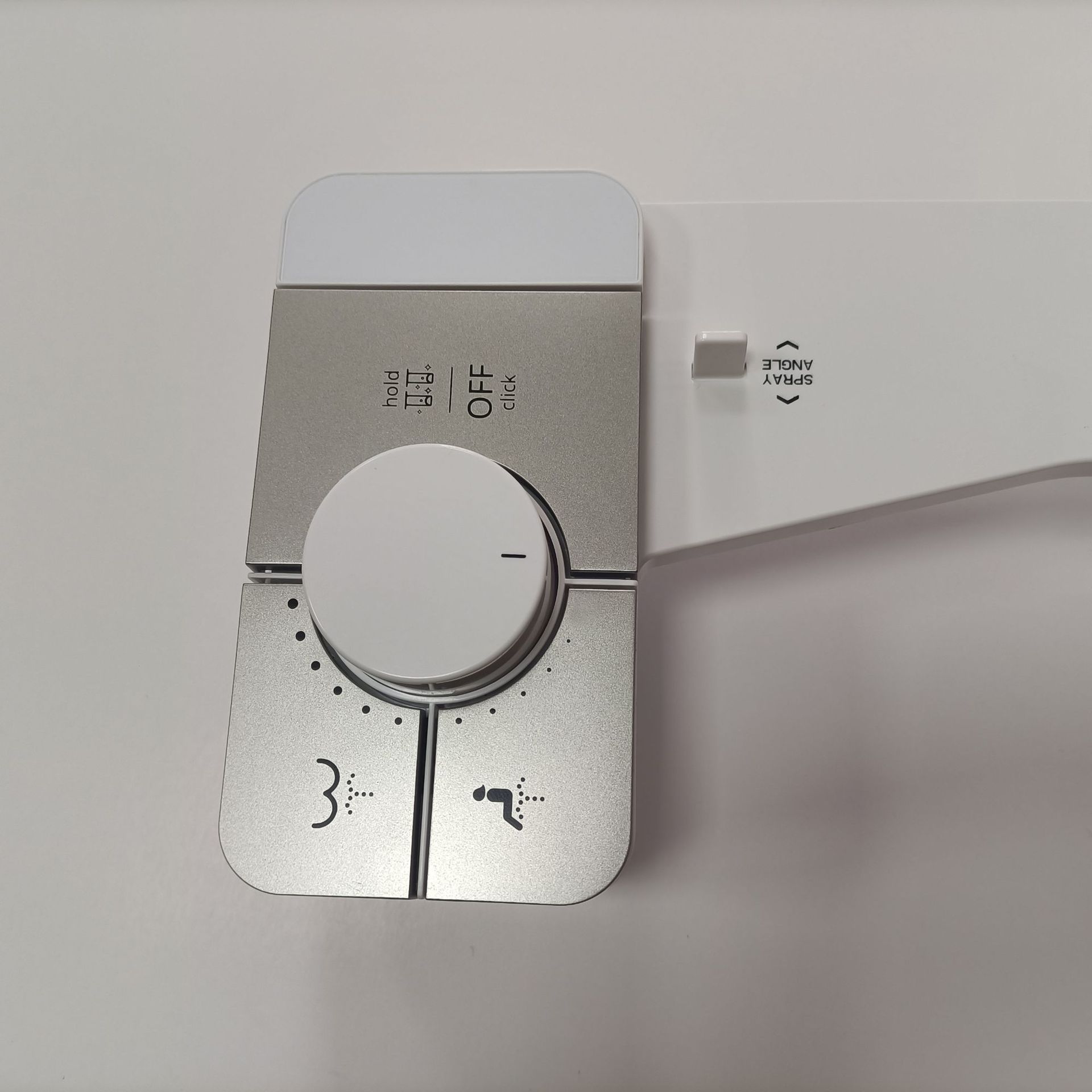 Foreign Trade Ultra-Thin One-Button Quick-Release Nozzle Angle Adjustable Small Volume Flusher Smart Toilet Seat Bidet