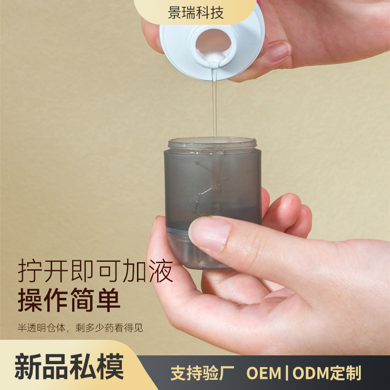 New Mino Applicator Scalp Application Applicator Roller Head Massage Soothing Hair Applicator Guide Liquid Comb