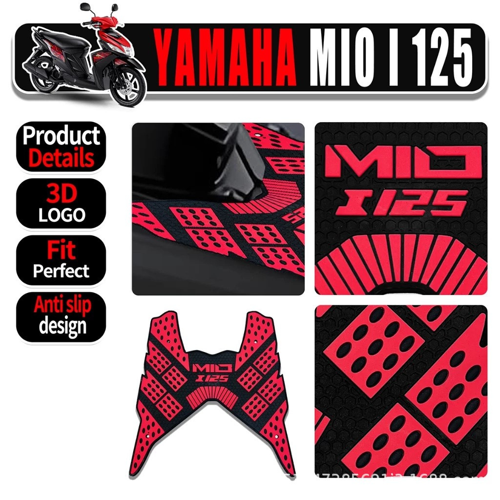 Suitable for Yamaha Mio I 125I Scooter Anti-Slip Footrest Modification Accessories Cross-Border Factory