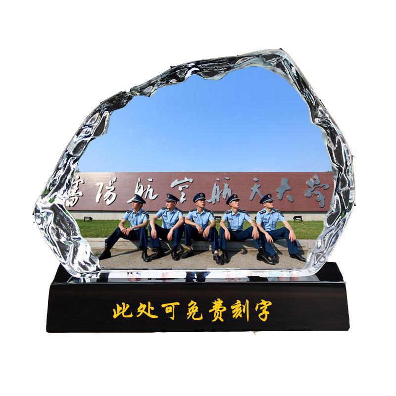 Authorized Honorary Creative Authorization Letter Metal Distributor Veteran Medal Wooden Honorable Wooden Plaque Award Plaque