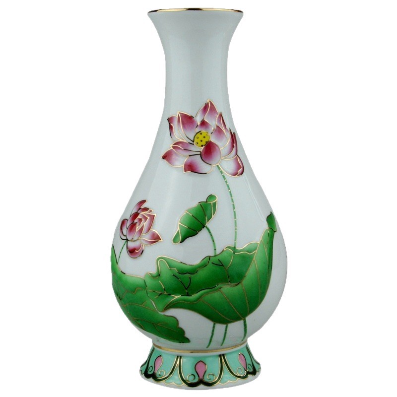 Ceramic Water Purification Bottle, Guanyin Vase, Buddha Water Purification Bottle, Lotus Bottle, Water Supply Bottle, Nectar Bottle, Home Decoration Vase
