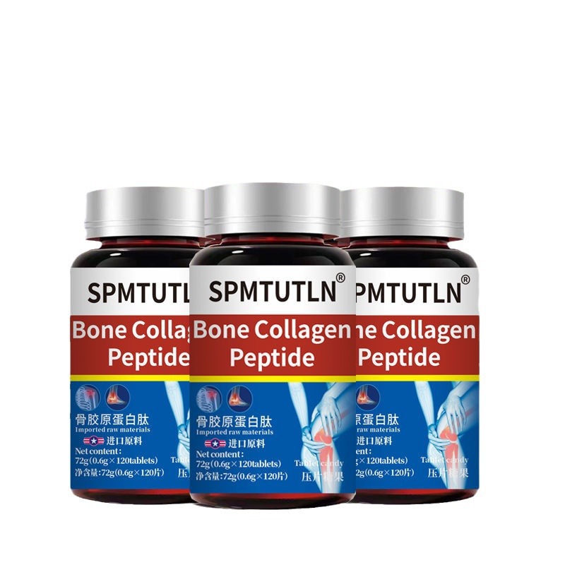 Popular Imported Raw Materials French Bone Collagen Peptide Glycosaminoglycoside Chondroitin Calcium Tablets Wholesale Glycosaminoglycoside Chondroitin Calcium Tablets