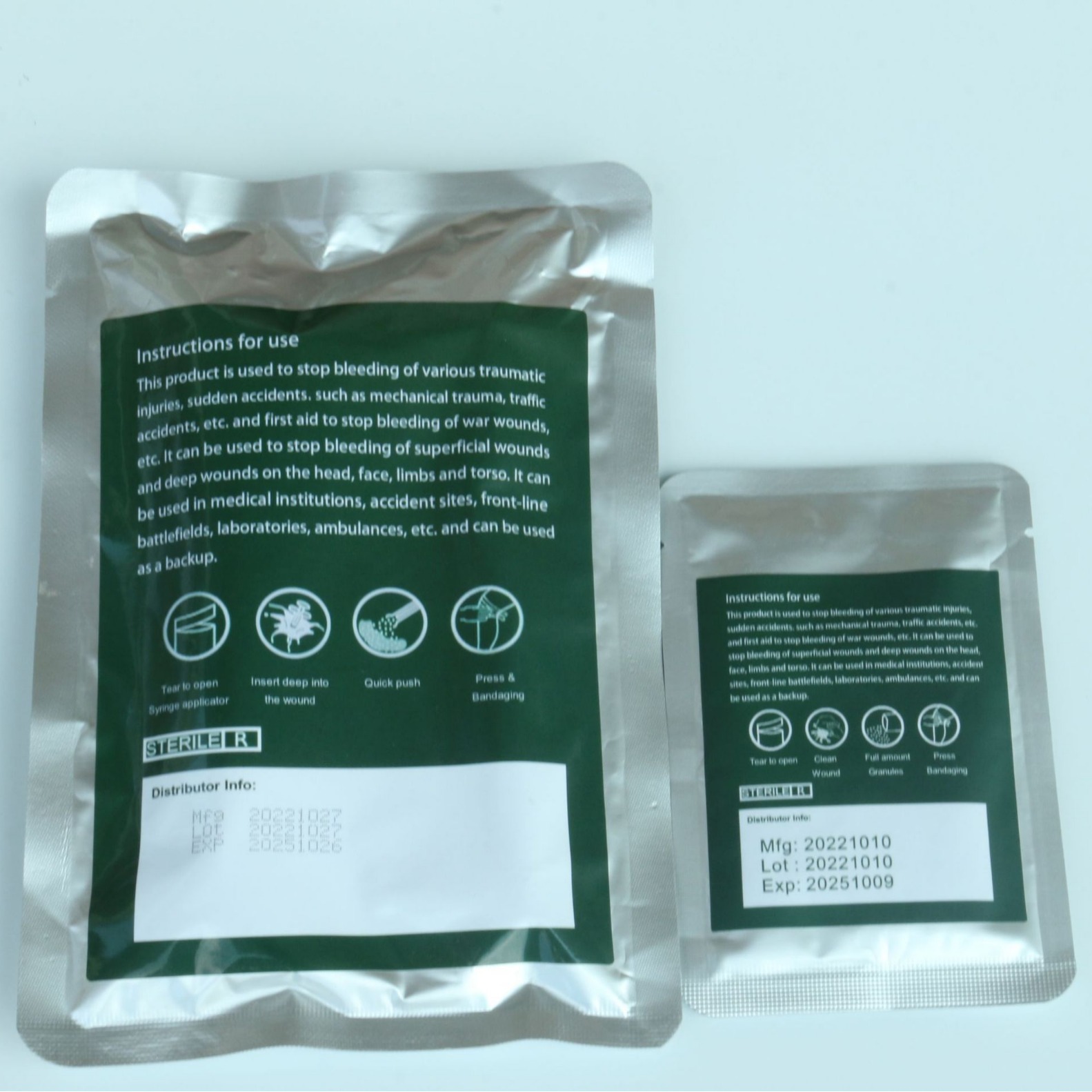 Carboxymethyl Chitosan Hemostatic Granules 1g Chitosan Optimized Version Haemostatic Granules