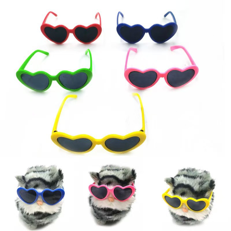 Doll sunglasses pet sunglasses Doll Doll children's toy accessories doll glasses cotton doll glasses