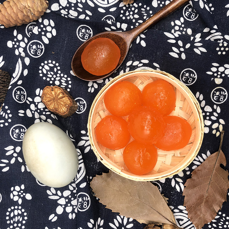 Wholesale Authentic Salted Duck Egg Yolk Raw Red Heart Salted Egg Yolk 220g Baked Egg Yolk Crisp Moon Cake Rice Dumpling Green Dumpling Filling
